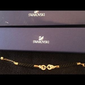 Swarovski black and gold beautiful bracelet 💕✨